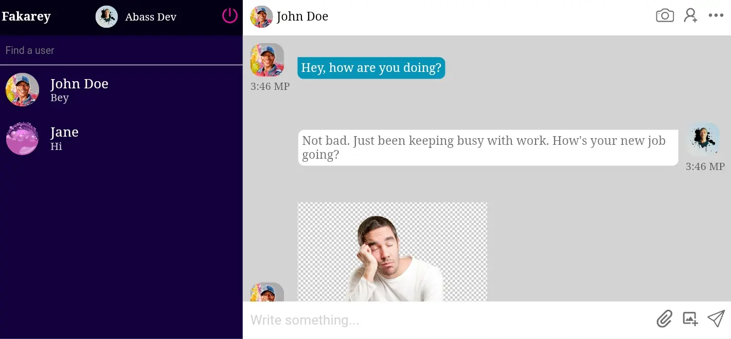 Fakaray Chat App